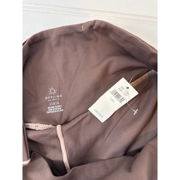 NWT Aerie Nylon Printed Skirt & Maggie Ruffle Skirt Bundle Sports Bundle Size L - Picture 5 of 8